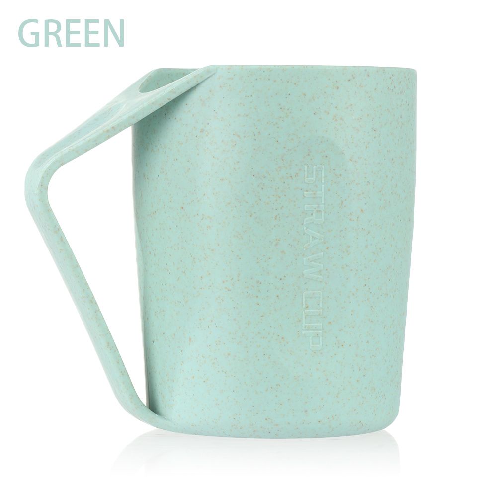 EcoFriendly Biodegradable Toothbrush With Handle Wheat Straw Tumblers