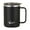 Black, variant on SIYTUAU Stainless Steel Water Cup With Push Lid 500 Ml Capacity Black Finish Double Wall Insulation Leakproof Design For Office Use Water Cup Black