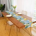 thumbnail image 2 of Yayeee Table Runner 70 inches Long Home Kitchen Dinning Party Decoration, Retro Lemon Leaves, 2 of 7