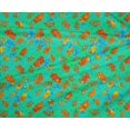 thumbnail image 4 of oneOone Polyester Lycra Sea Green Fabric Batik Sewing Craft Projects Fabric Prints By Yard 56 Inch Wide, 4 of 4