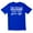 Royal Blue, variant on TotallyTorn Just Because You're Offended Doesn't Mean You're Right Novelty Sarcastic Funny Men's T Shirts