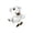 White, variant on Adorable Highland Cow Plush Toy - Soft Furry Cuddly Stuffed Animal For Stress Relief & Emotional Comfort, Cute Home Decor, Perfect Year of The Horse 2026 & Valentine's Day Gift, 17.7in,White