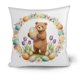 thumbnail image 1 of Uuiauoio Easter Bunny Rabbit Pillow Case Colorful Bunny Throw Pillow Cover Spring Holiday Decorative Throw Pillow Easter Pillowcase Square Cushion Cover for Couch, 1 of 6