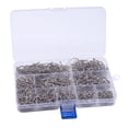 thumbnail image 1 of Hook 1000pcs cebo de cebo ganchos de pesca forjado forzo de Pesca de Pesca Con Pistola Larga Ganchos de Pesca de Púas J, 1 of 6