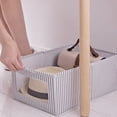 thumbnail image 4 of MasteelfCA Wardrobe Organizing Box Foldable Cloth Storage Box Sundries Organizer Without Lid, 4 of 9