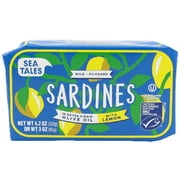 Sea Tales MSC Wild Caught Sardines in Olive Oil with Lemon (HW)