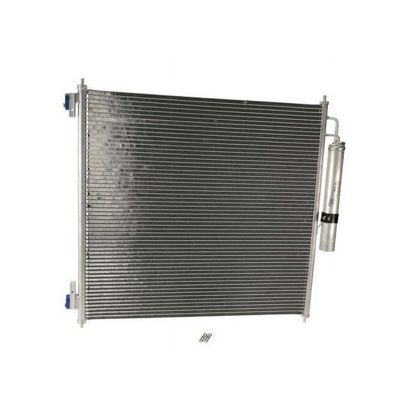 A/C Condenser - Compatible with 2013 - 2017 Land Rover Range Rover Supercharged 2014 2015 2016