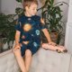 thumbnail image 4 of Fotbe Solar System And Planets Pijama Estampada de 2 Piezas para Niños – Ropa de Dormir de Manga Corta Cómoda para Niños y Niñas, Camiseta y Shorts de Algodón-3X-Large, 4 of 6