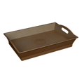 thumbnail image 1 of Little Butler TRAYSBARK-6 PVC Serving Tray, Bark - Small -Pack of 6, 1 of 1