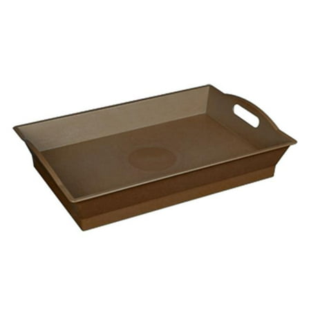 

Little Butler Small Serving Tray pack of 6 Bark