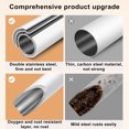 thumbnail image 3 of YAOMOBB Adjustable Clothes Rod No Drill Retractable Clothes Drying Rod Adjustable Strong Load Bearing Bedroom Bathroom Shower Curtain Tension, 3 of 7