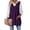 Purple, variant on Zeagoo Women's Sweater Vest Oversized Sleeveless V Neck Pullovers with Pocket Knitted Fall Trendy