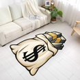 thumbnail image 2 of Moneybag Rug,Banknote Rug,Dollar Rug,Currency Rug,Money Rug,Man Cave Rug,Area Rugs,Pupular Rug,Personalizable Rug,Modern Home RugWF310.7 (71\u201dx110\u201d)=180x280cm, 2 of 6
