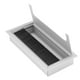 thumbnail image 5 of Pasacables para Mesa de Escritorio Pasamuros Rectangular Pasamonta?as para Cables Aleación de Aluminio Cubierta de Orificio de Alambre con Cepillo para Oficina Hogar Manejo de Alambre de Escritorio de Amonsee No, 5 of 5