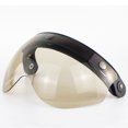 thumbnail image 4 of Sidaley Casco de motocicleta, cascos con visera en forma de W de media cara, pantalla de protección solar a prueba de viento, botón pulsador, Gafas de moto Leonado, 4 of 6