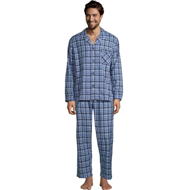 Hanes Mens Woven Pajamas - Walmart.com