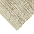 Antique white with black and gold Turkish chenille table runner