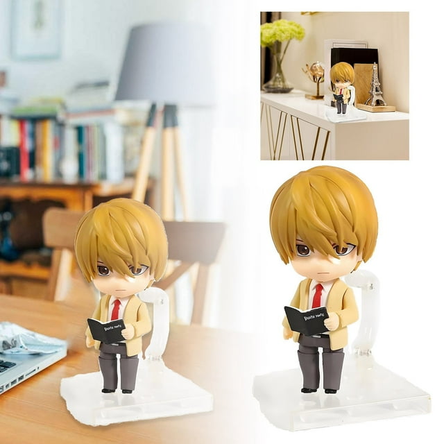 BFSAUHA Figurine Articulée Note avec Articulations Articulées et Plaques de Visage Interchangeables Modèle de Collection pour les Fans d'Anime