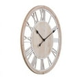 thumbnail image 3 of Seraphine Distressed Farmhouse Wooden Wall Clock, 3 of 6