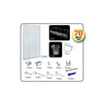 thumbnail image 2 of Azar Pegboard Organizer Kit Clear Frosted 900945-CLR, 2 of 2