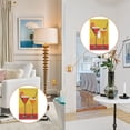 thumbnail image 4 of Yayeee Toggle Light Switch Wall Plate 1-Gang 4.5"x2.7" Home Decorative Outlet Cover, Orange Cocktails, 4 of 7