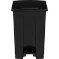 thumbnail image 2 of Safco Products Plastic Step-On Touchless 12 Gallon Trash Can in Black, 2 of 4