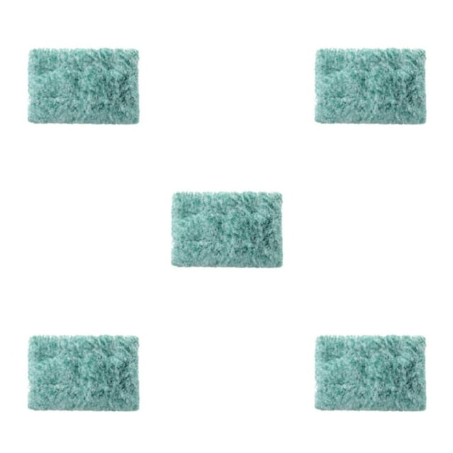 Decodeary Pet Bed Comfortable And Soft Provide Peaceful Sleep For Pet Easy To Clean Dog Cage Bed Durable And Long-lasting Gradient Green XS 5Set