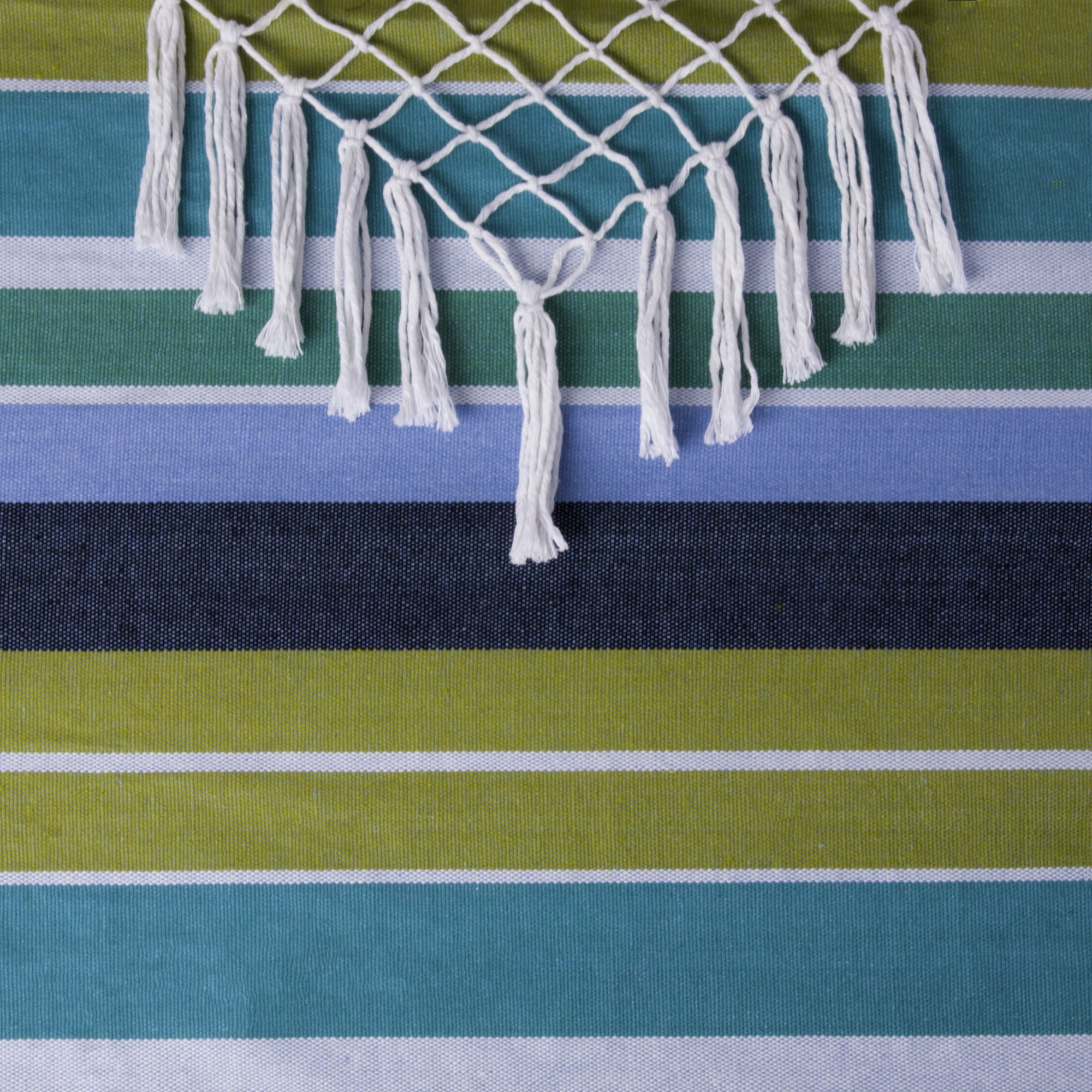 Vivere Brazilian Style Cotton Hammock Chair - Cayo Reef