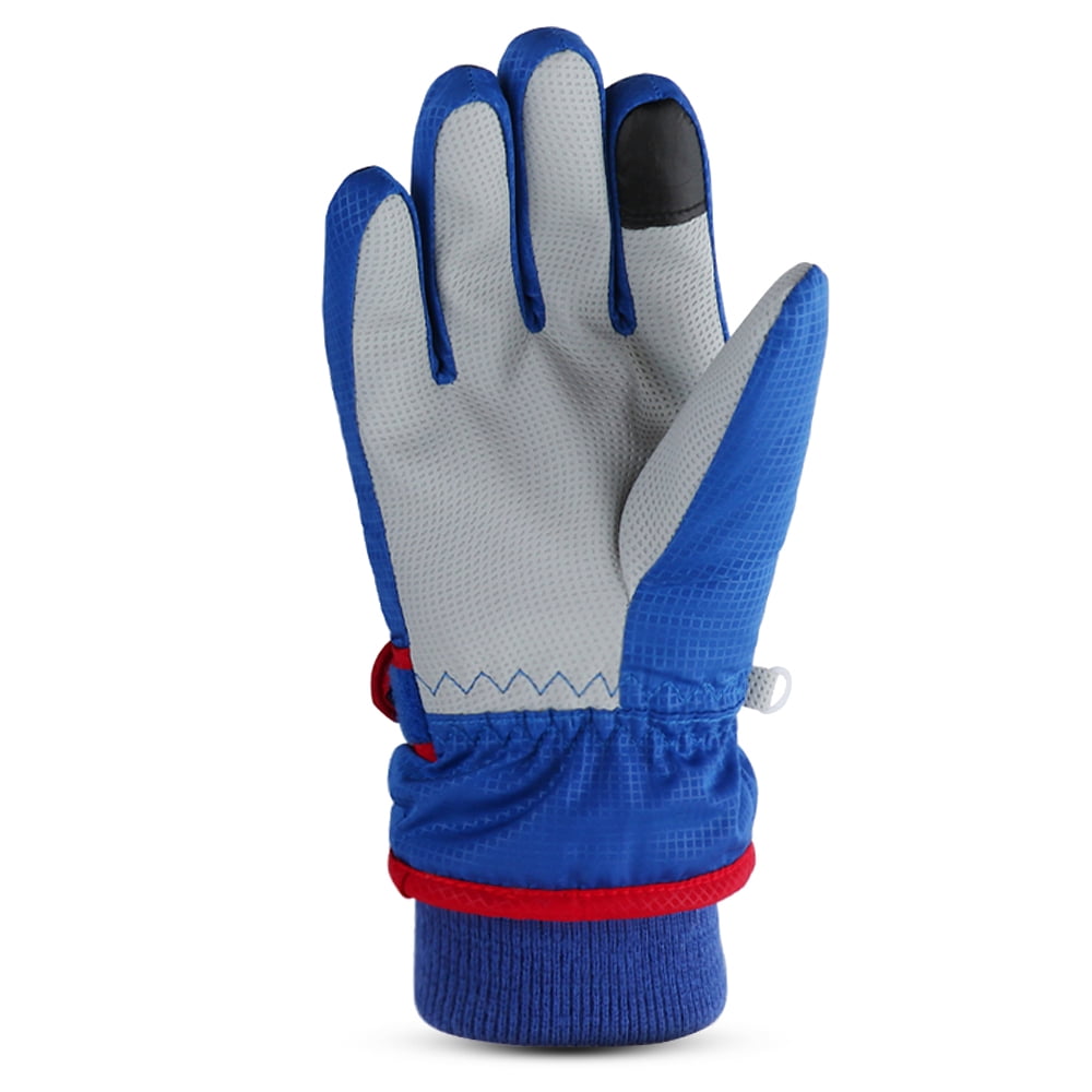 Winter Gloves Kids Waterproof Touch Screen Boys Girls Warm Glove Outdoor Sport