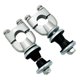 thumbnail image 2 of 2 piezas de elevadores de manillar para motocicleta, abrazadera de montaje de 7/8 pulgadas (22 mm) para motocicletas de motocross, color plata., 2 of 5