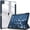Clear, variant on Timoom Slim Case for iPad Pro 12.9-inch 5th Generation 2021 - [Built-in Pencil Holder] Shockproof Cover with Clear Transparent Back Shell, Also Fit iPad Pro 12.9" 4th/3rd Gen