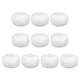 thumbnail image 5 of 10 calabazas de espuma blanca para decoración, adorno para pintar, regalo para niños, artificiales, falsas. 10 centímetros, 5 of 9