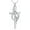 Steel, variant on Cross Cremation Jewelry for Ashes - Urn Necklace Double Cross Religious Memorial Urn Locket for Loved One Ashes Funeral Keepsake Pendant Stainless Steel Cross Urn Pendant
