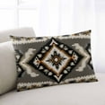 thumbnail image 2 of Boho Ethnic Geometric Southwestern Queen Size Pillow Cover, Pillowcase Protectors with Zipper, Breathable Decorative Throw Pillow Case Cover, Pillow Shams for Couch Sofa 20x30Inch, 2 of 7