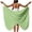 Mint Green, variant on YHAJDS Womens Ankle Skirt Solid Color Duster Robe Beach Tunic Swimsuit Cover