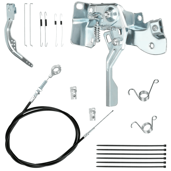 71 inch Go Kart Throttle Cable and Throttle Linkage Assembly Kit Compatible with Predator 212cc 196cc GX160 GX200 5.5hp 6.5hp Coleman KT196 Manco Go Cart Parts