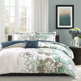 Mizone Florentine 3 Piece Comforter Set Teal Twin Twin X Large
