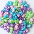 thumbnail image 5 of Hello Hobby Shaped Bead Mix, Butterflys and Flowers, 240 Pieces, Beads for Jewelry Making and DIY Crafts, 5 of 6