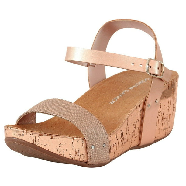 Sandalia slingback con plataforma corrida D02001088029 Dorothy Gaynor Sandalia slingback con plataforma corrida D02001088029