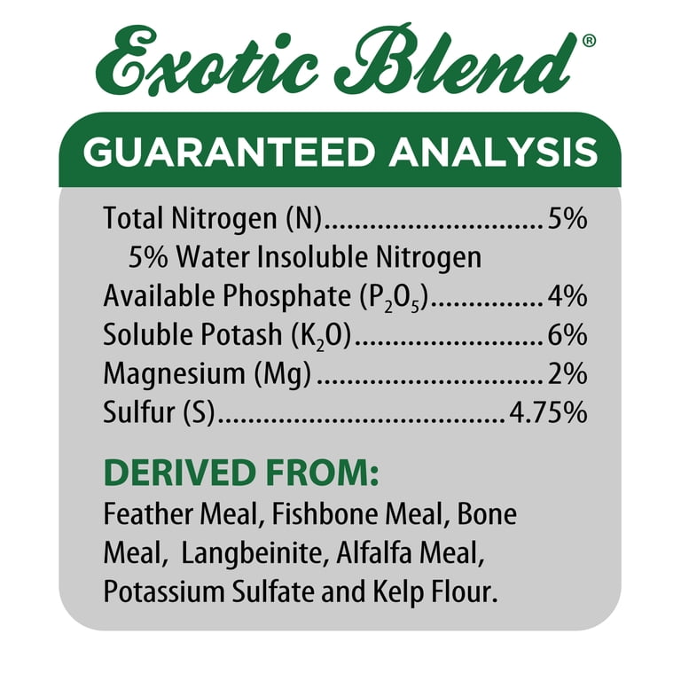 Free Shipping! Dr. Earth Exotic Blend Palm, Tropical & Hibiscus