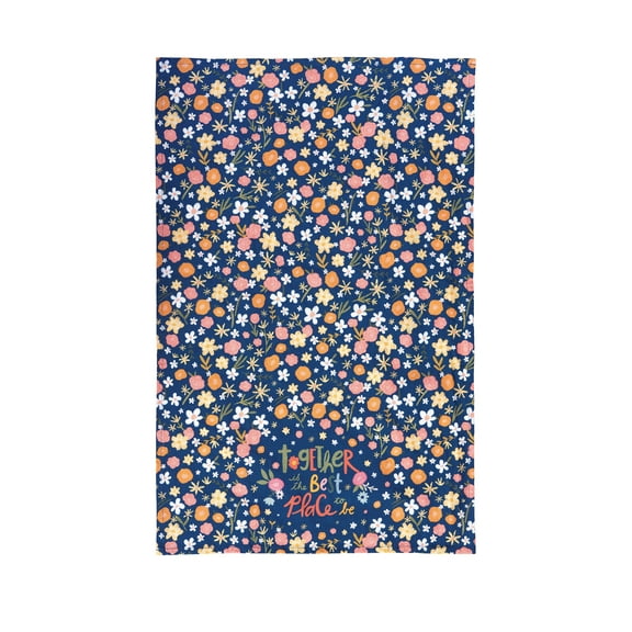 Together Is The Best Printed Flour Sack Kitchen Towel