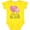 Yellow, variant on Inktastic I Love My Big Sister Two Hugging Hearts Boys or Girls Baby Bodysuit