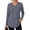 Grey, variant on Rosvigor Womens Workout Tops Long Sleeve V Neck Tee Shirts Athletic Shirts Comfy Activewear Tops for Gym Running Yoga