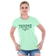 thumbnail image 5 of Look At Thyme Green Thumb Gardening Women's T Shirt Ladies Tee Brisco Brands S, 5 of 6
