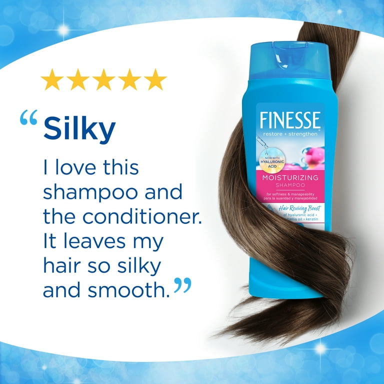 Finesse Restore Strengthen Moisturizing 2 in 1 Shampoo Conditioner