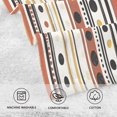 thumbnail image 5 of Yayeee 100% Cotton Hand Towels for Bathroom 16" x 28" Soft Absorbent Kitchen Towel, Brown Abstract Dots, 5 of 7