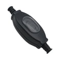 thumbnail image 2 of KAKOWELY IP65 250V 3A Waterproof Switch Dustproof Line Switch Practical Double Switch Accessories Black,4.13"X1.26"X0.79", 2 of 4