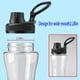 thumbnail image 4 of tapas para botella Cirkul, tapa de repuesto para botellas de 22 oz y 32 oz (negro/rosa), 4 of 5