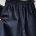thumbnail image 5 of CHUMUD Cotton Linen Two Piece Sets for Women Summer Outfits Short Sleeve Crew Neck Tees Shorts Casual Beach Vacation, 5 of 7