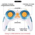 thumbnail image 4 of RC Robot 2.4G Radio Remote Control With Sound Watch Gesture Induction Sensor Intelligent Robot Car Model Kid Electronic Toy Gift, 4 of 6